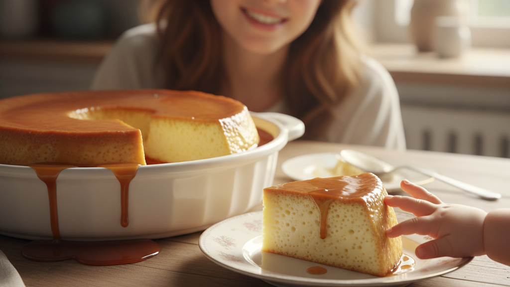 Flan de Huevo Tradicional: El postre de tu infancia, perfecto para tu bebé