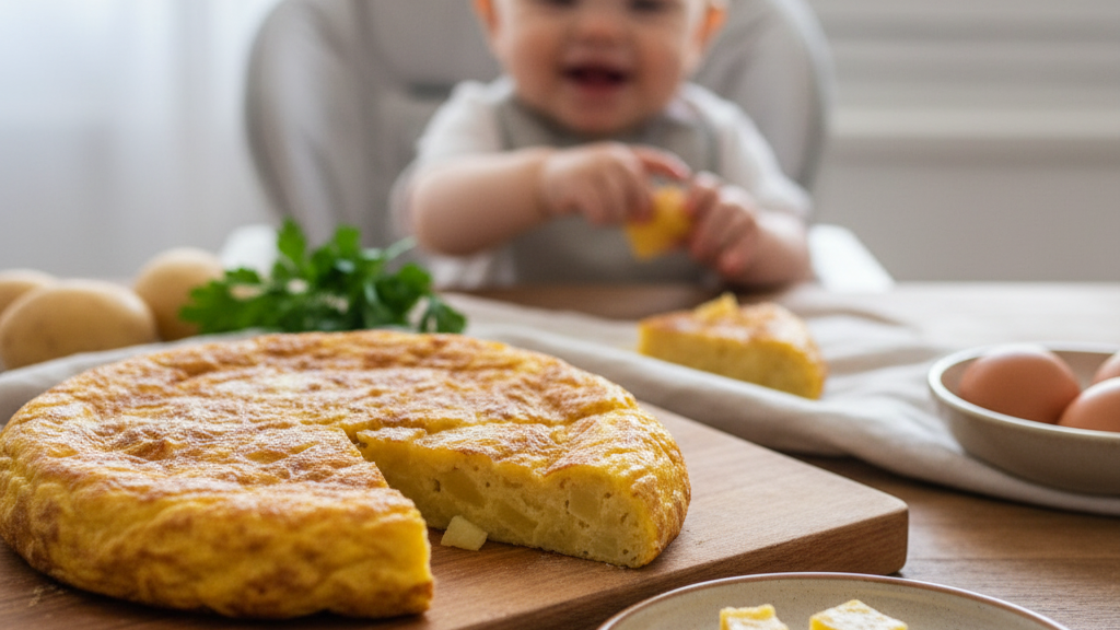 La Tortilla de Patatas Perfecta para tu Bebé
