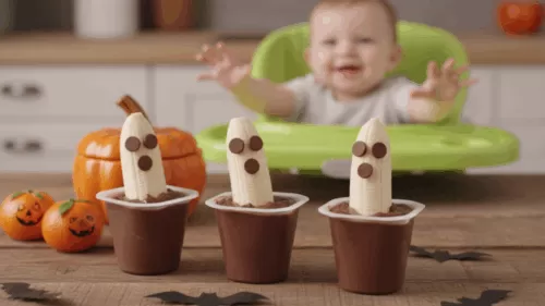 Plátanos Fantasma para Halloween